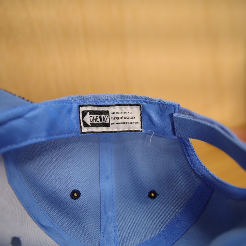 Vtg New Orleans Louisiana Hat Light Blue Embroidered Adjustable Cap - Picture 6 of 6